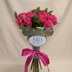 Buquê 20 Rosas Pink