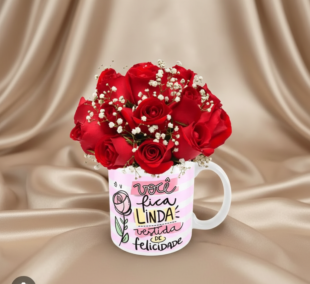 Caneca Buquê!