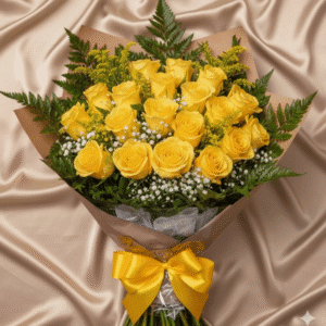 Buquê 30 Rosas Amarelas
