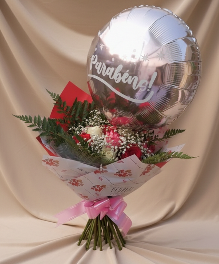 Buquê Super Feliz Aniversário