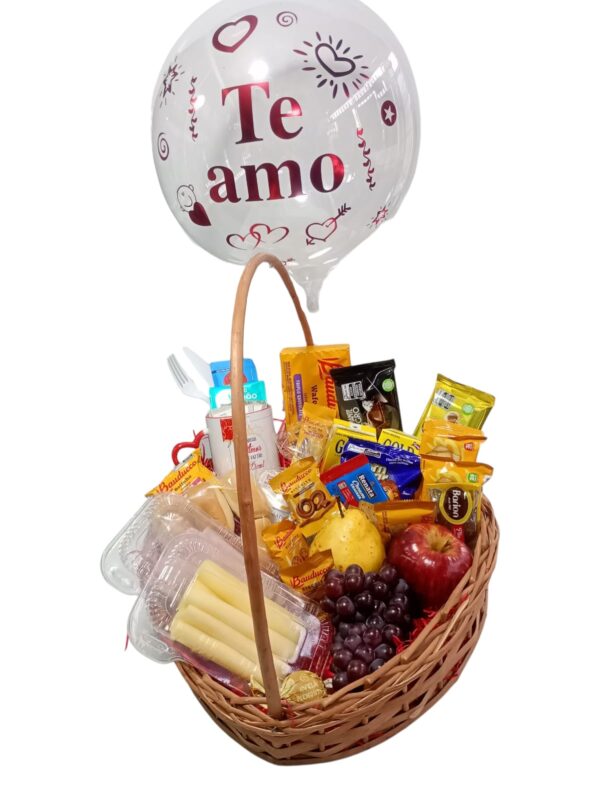 Cesta Café da Manhã Te Amo ❤️